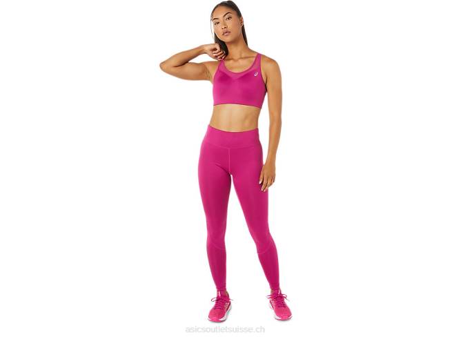 soutien-gorge d'accélération pour femmes rouge fuchsia Asics L6N0K3563