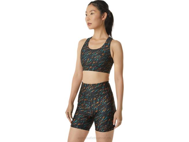 soutien-gorge pr lyte femme ombre de nuit/imprimé sauge Asics L6N0K3297