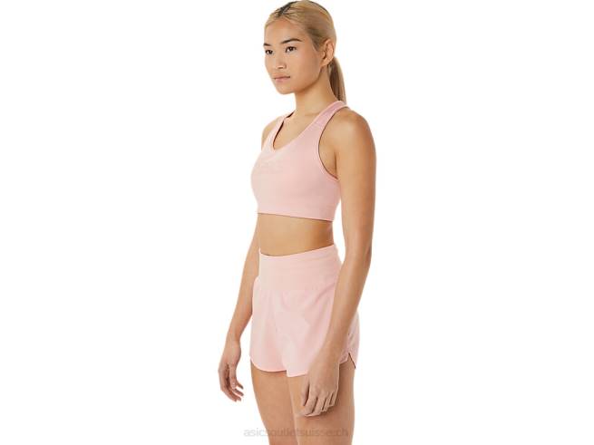 soutien-gorge rembourré femme rose givrée Asics L6N0K2819