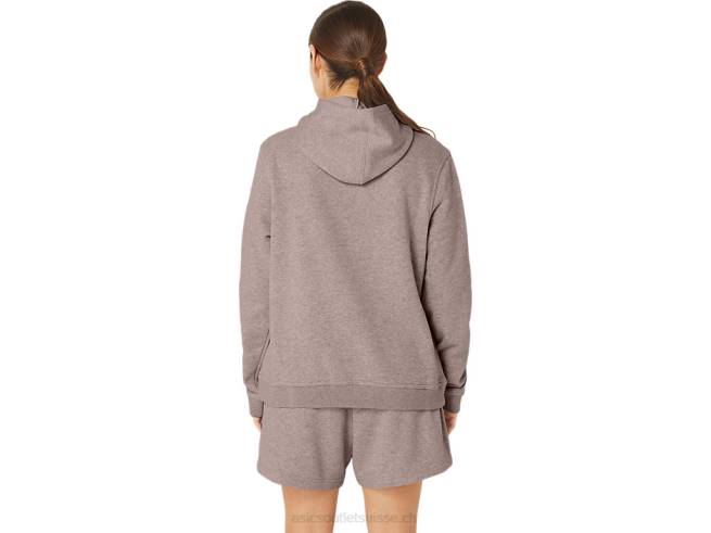 sweat à capuche polaire sunday sana femme faon Asics L6N0K2157