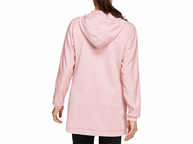 sweat à capuche zippé en polaire thermopolis pour femme pêche au gingembre Asics L6N0K4143