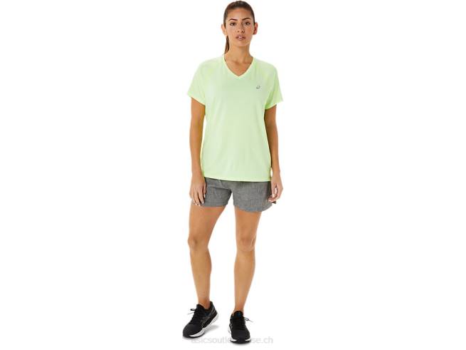 col en v prêt-à-porter lyte pour femmes illuminer la bruyère jaune Asics L6N0K3396