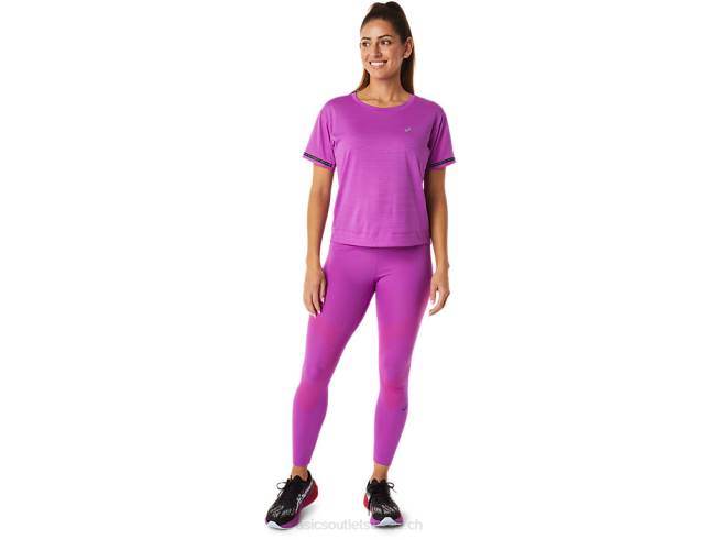 haut court de course pour femme orchidée Asics L6N0K3036