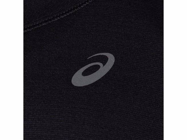 haut court à manches courtes pour femmes performance noir Asics L6N0K4142