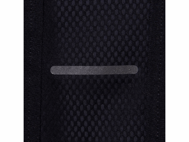 haut court à manches courtes pour femmes performance noir Asics L6N0K4142