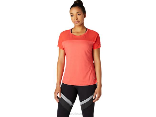 haut femme pamplemousse rose Asics L6N0K3798