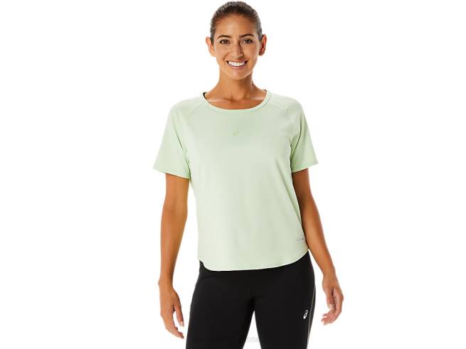 haut à manches courtes actibreeze pour femmes murmure vert Asics L6N0K2326