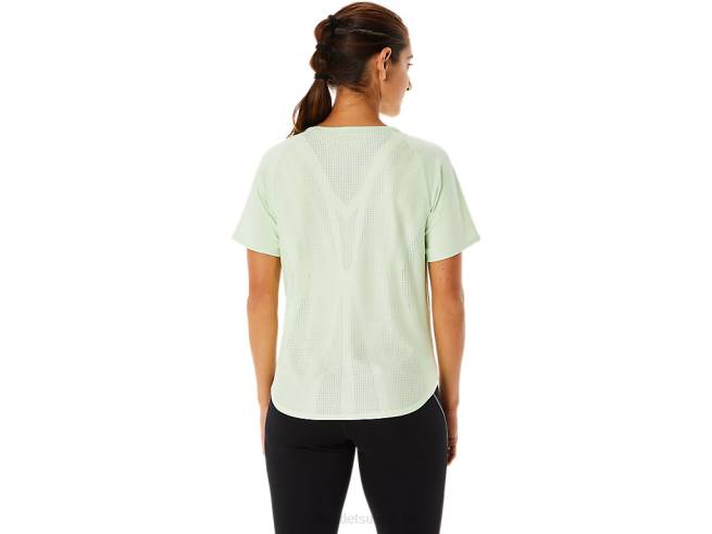 haut à manches courtes actibreeze pour femmes murmure vert Asics L6N0K2326