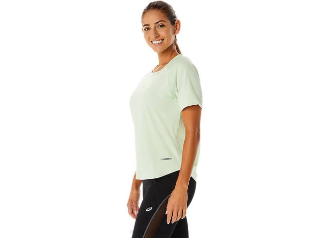haut à manches courtes actibreeze pour femmes murmure vert Asics L6N0K2326