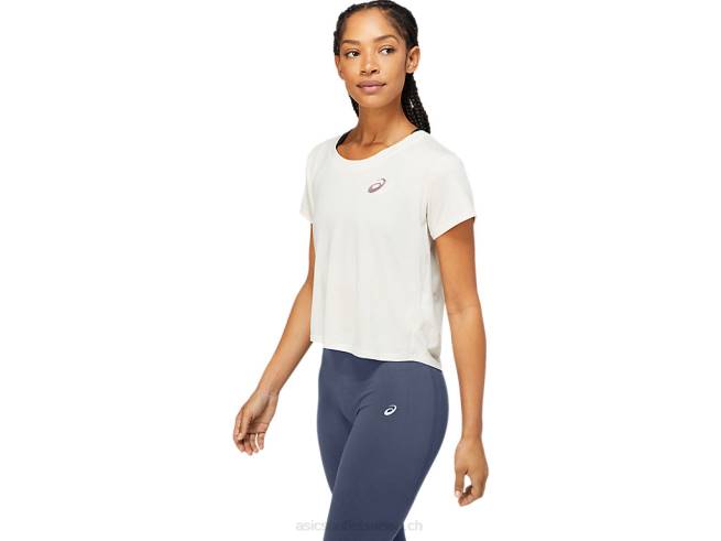 haut nagare à manches courtes pour femmes bouleau Asics L6N0K3701