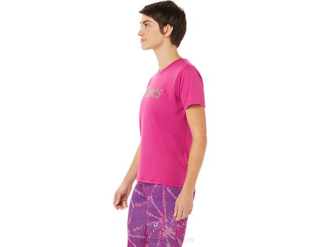 haut sakura femme rouge fuchsia Asics L6N0K3328