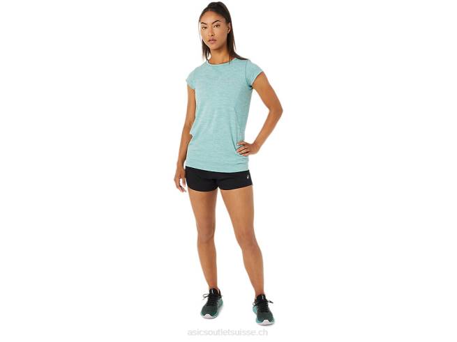 haut sans coutures à manches courtes pour femmes sage Asics L6N0K3499