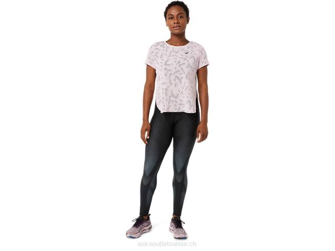 haut ventilé actibreeze à manches courtes pour femmes à peine rose Asics L6N0K3471