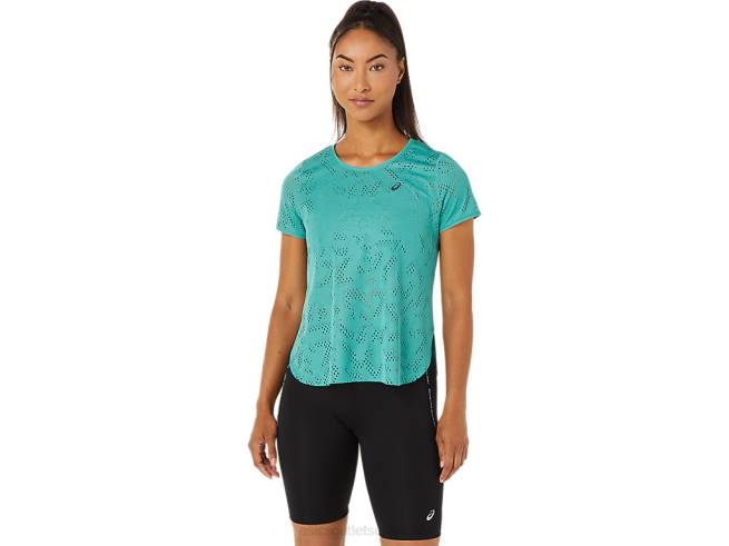 haut ventilé actibreeze à manches courtes pour femmes sage Asics L6N0K3255