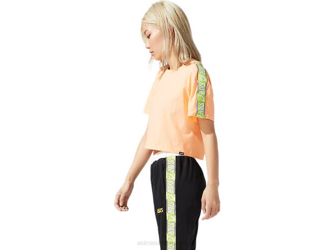 t-shirt graphique en jersey à manches courtes pour femmes dune d'été Asics L6N0K3943