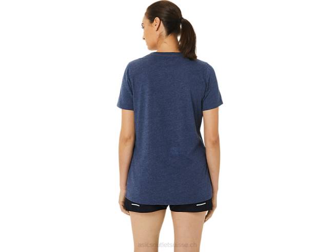 t-shirt à manches courtes est 1977 pour femmes bruyère caban Asics L6N0K3202