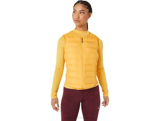gilet matelassé runkoyo femme tigre jaune Asics L6N0K2789