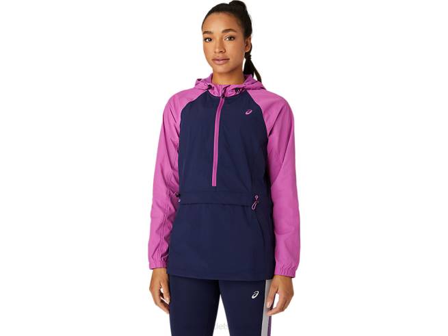 veste anorak femme raisin numérique / caban Asics L6N0K4114