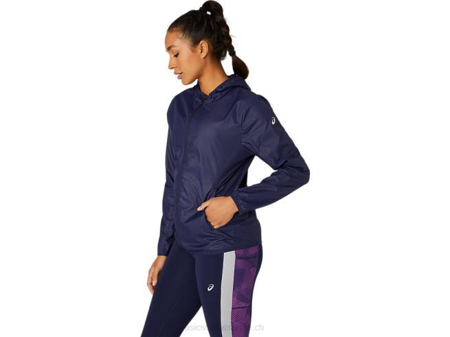 veste compressible pour femme caban en relief Asics L6N0K4101