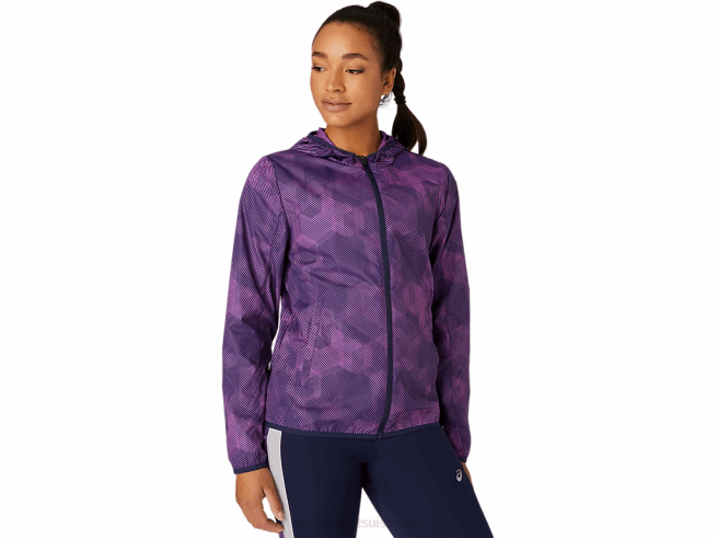 veste compressible pour femme imprimé raisin numérique / caban Asics L6N0K4100