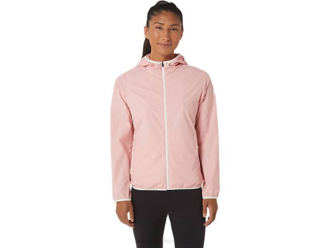 veste compressible pour femme rose givré/ciel doux Asics L6N0K3021