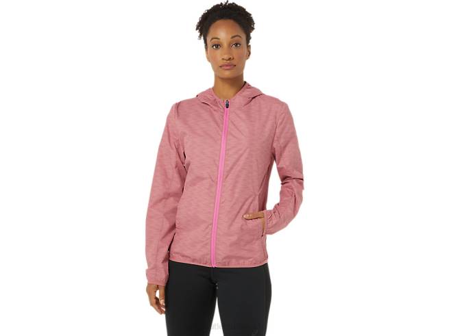 veste compressible pour femme smokey rose spacedye/fruit du dragon Asics L6N0K3858
