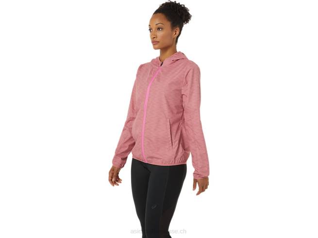 veste compressible pour femme smokey rose spacedye/fruit du dragon Asics L6N0K3858