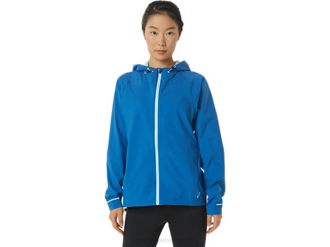 veste imperméable femme Lake Drive/bleu clair Asics L6N0K3341