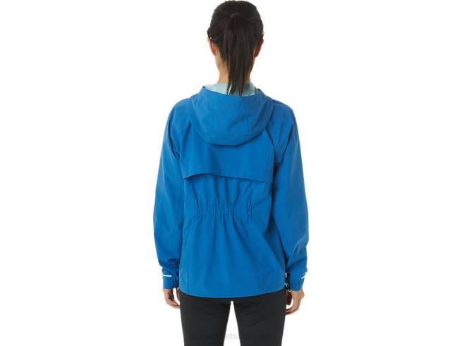 veste imperméable femme Lake Drive/bleu clair Asics L6N0K3341