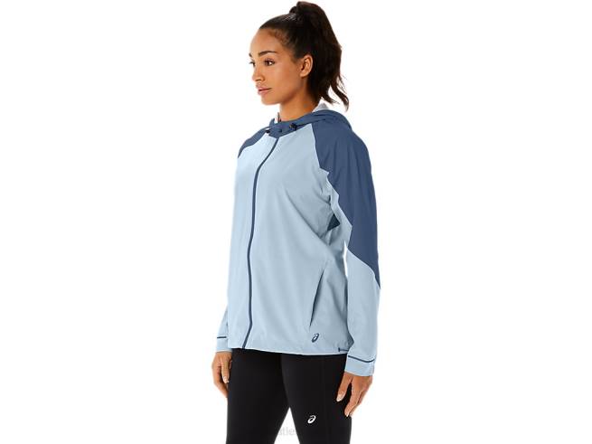 veste imperméable femme ciel/grand requin Asics L6N0K2175
