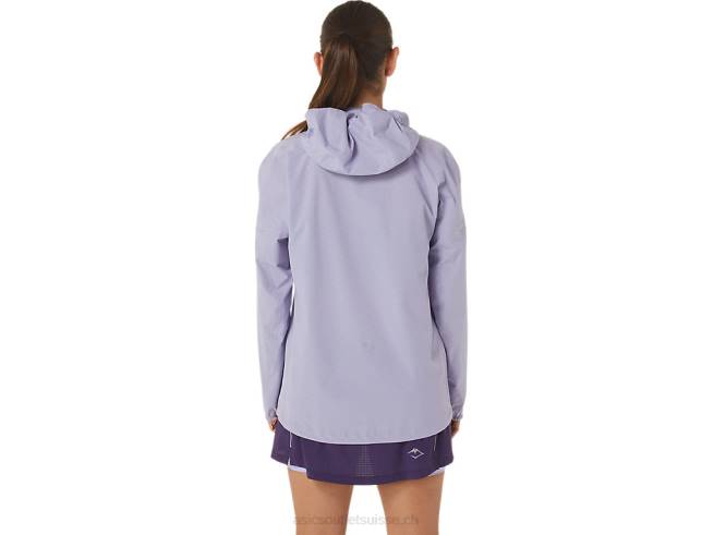 veste imperméable fujitrail femme vapeur Asics L6N0K3077