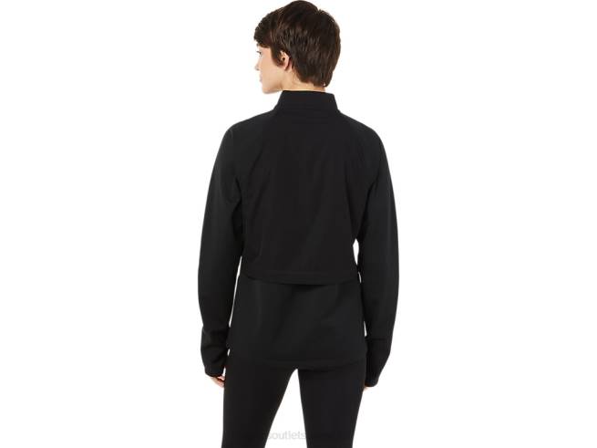 veste lam femme performance noir Asics L6N0K3622