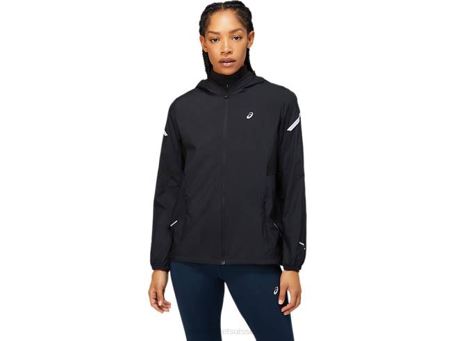 veste lite-show femme performance noir Asics L6N0K3660