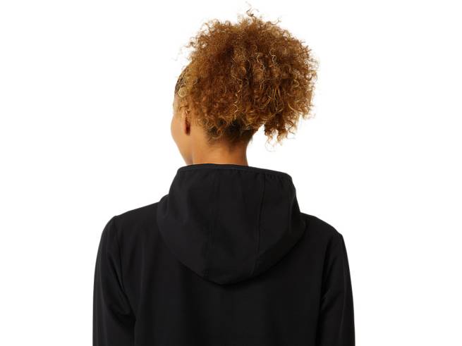 veste prêt-à-porter femme performance noir Asics L6N0K3492
