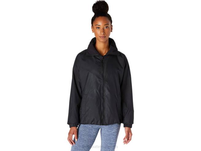 veste réversible femme performance noir Asics L6N0K3672