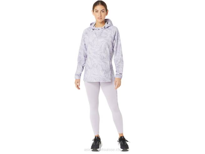 veste repliable pr lyte pour femme goutte de sumi violet crépuscule Asics L6N0K2318