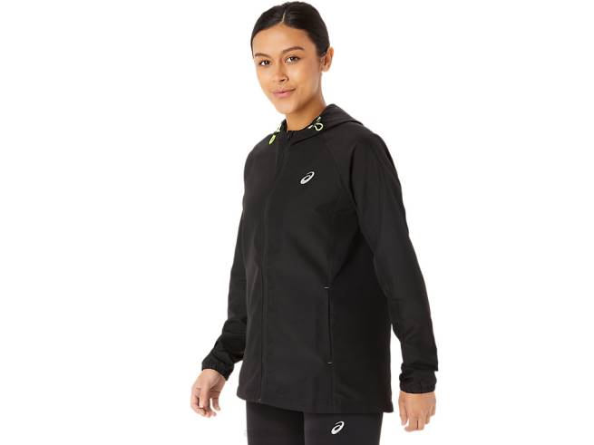 veste repliable pr lyte pour femme performance noir Asics L6N0K2310