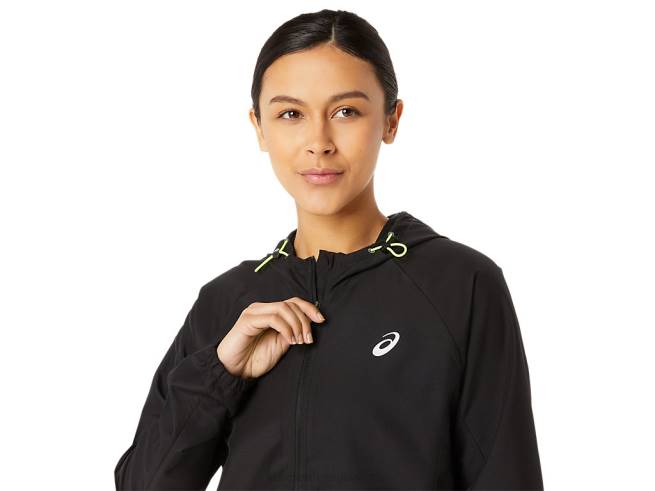 veste repliable pr lyte pour femme performance noir Asics L6N0K2310