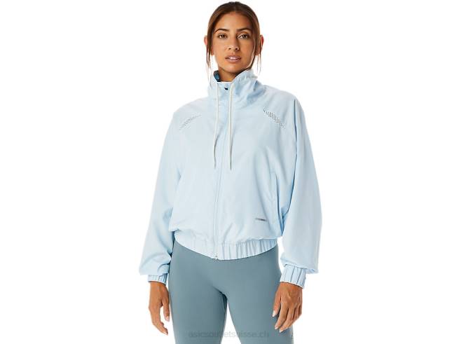 veste tissée actibreeze nagino pour femme ciel Asics L6N0K2236