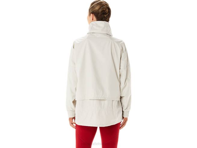 veste tissée movekoyo pour femme gris fumé Asics L6N0K2776