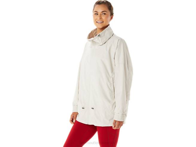 veste tissée movekoyo pour femme gris fumé Asics L6N0K2776