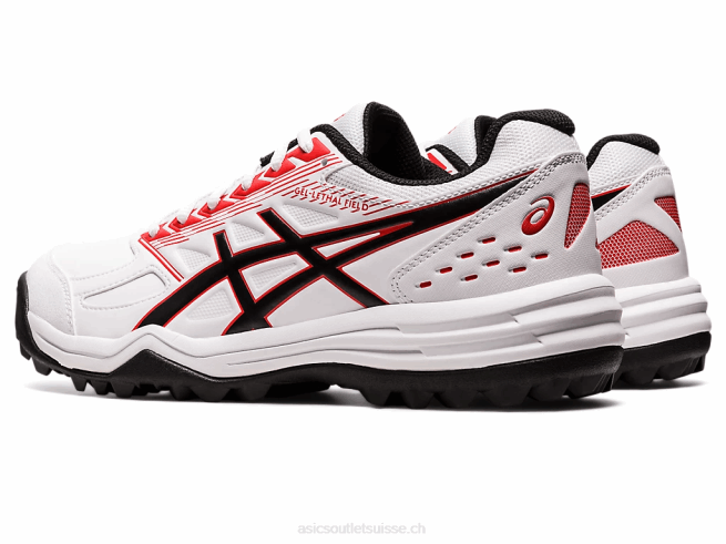 champ gel-mortel blanc/rouge classique Asics L6N0K1196
