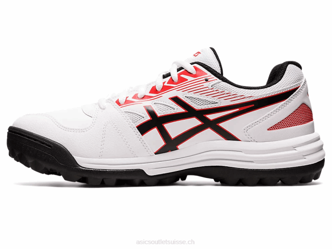 champ gel-mortel blanc/rouge classique Asics L6N0K1196