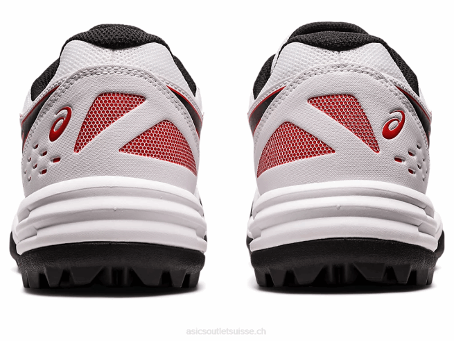 champ gel-mortel blanc/rouge classique Asics L6N0K1196