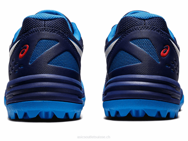 champ gel-mortel bleu marine/blanc Asics L6N0K1213