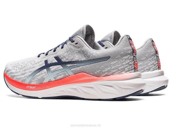 Dynablast 2 gris glacier/bleu tonnerre Asics L6N0K1441
