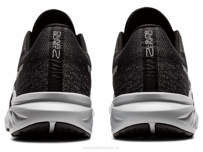 Dynablast 2 noir blanc Asics L6N0K1715