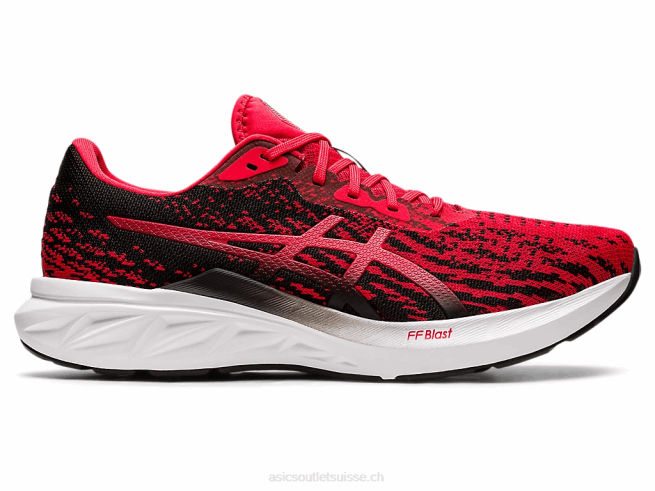 Dynablast 2 rouge électrique/noir Asics L6N0K1733