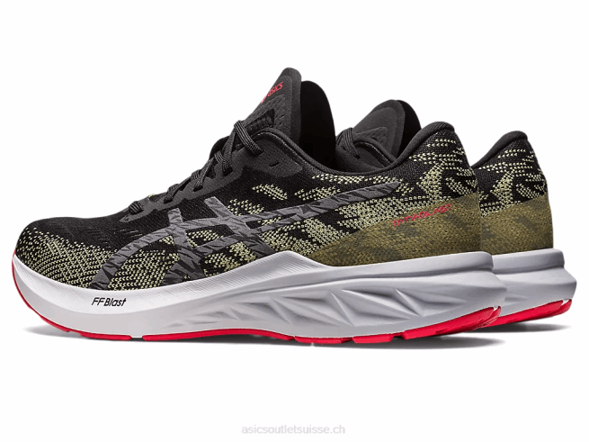 Dynablast 3 noir blanc Asics L6N0K215