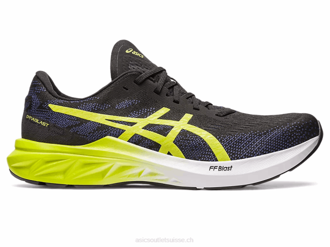 Dynablast 3 noir/zeste de citron vert Asics L6N0K264